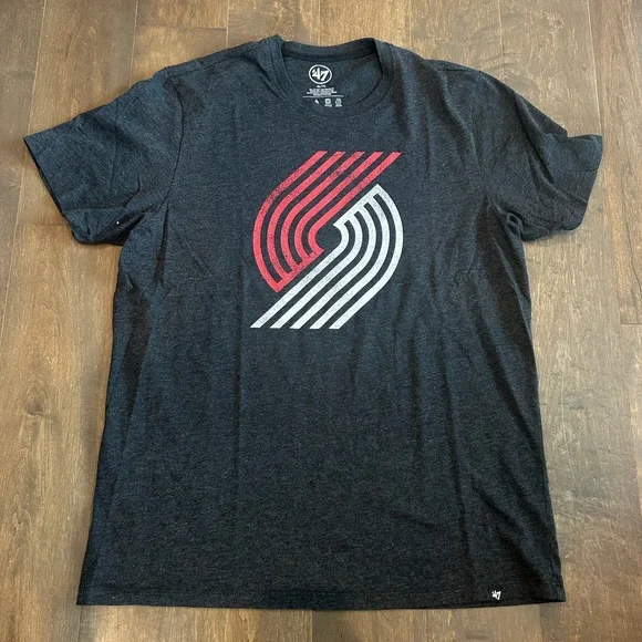 PORTLAND TRAIL BLAZERS GRIT '47 SCRUM TEE - Picture 3 of 4